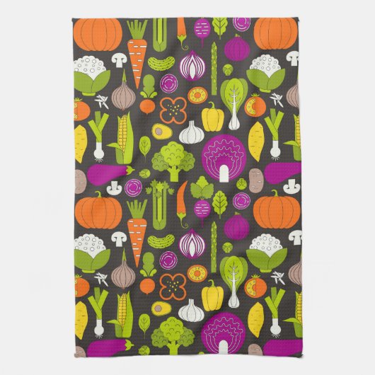 Vegies キッチンタオル (縦)