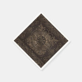 Vegviser -バイキングコンパスオーナメント スタンダードカクテルナプキン (角)