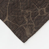 Vegviser -バイキングコンパスオーナメント フリースブランケット (角)