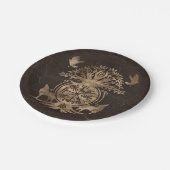 Vegviser -バイキングコンパスオーナメント ペーパープレート (アングル)