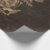 Vegviser -バイキングコンパスオーナメント ラッピングペーパー (角)