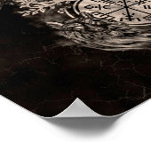 Vegviser – レイヴンス&ウルフとYggdrasil ポスター (角)