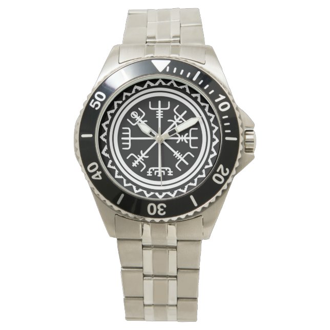 Vegviser Protection Compass Designer Watch 腕時計 (正面)