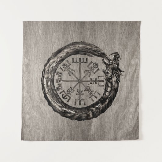 VegvisirのOuroboros タペストリー (正面(横))