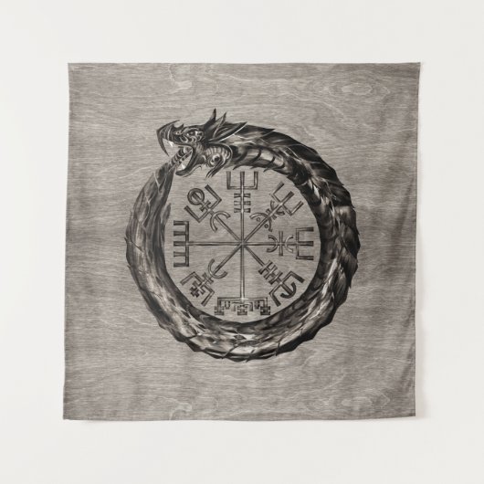 VegvisirのOuroboros タペストリー (正面)