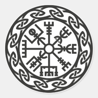 Vegvisir，アイスランド，旅行者のチャーム，保護 ラウンドシール
