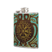 Vegvisir -バイキングの運行コンパス フラスク (左)