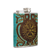 Vegvisir -バイキングの運行コンパス フラスク (右)