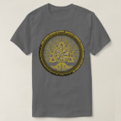 Vegvisir and Tree of Life Yggdrasil 1 Tシャツ (デザイン正面)