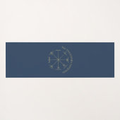 Vegvisir Compass  ヨガマット (裏面(横))