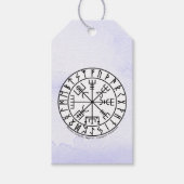Vegvisir Viking Compass Symbol Design ギフトタグ (正面)