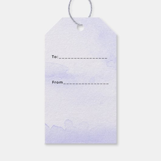 Vegvisir Viking Compass Symbol Design ギフトタグ (裏面)