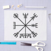 Vegvisorバイキング記号 薄葉紙 (クラフト)