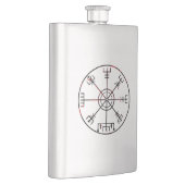 Vegvisr Icelandic保護ルーン フラスク (右)