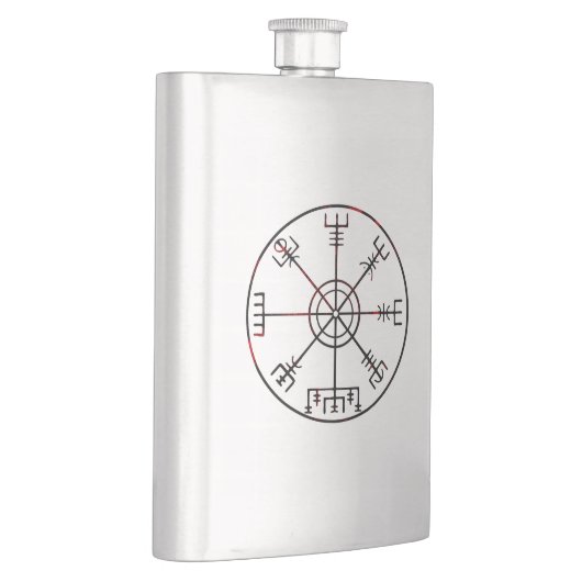 Vegvisr Icelandic保護ルーン フラスク (右)