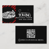Vehicle Detailing QR Code  名刺 (正面/裏面)