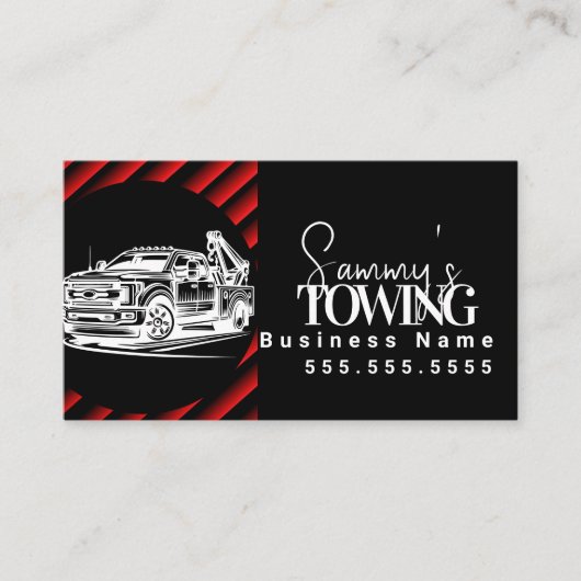Vehicle Detailing QR Code  名刺 (正面)