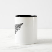 Vehlinggoロゴマグ – 'Vehlinggo Gothic'バリアント ツートーンマグカップ (中央)