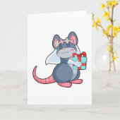 Veil & Gift.PNGで花嫁としてマウス カード (黄色い花)