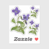 Veilchen  シール (シート)