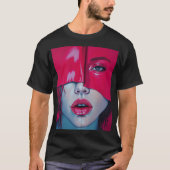 "Veiled Desire" Tシャツ (正面)