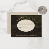 Veiled Notions Graduation Gift Card Insert Card ノートカード (正面/裏面インサイチュ)