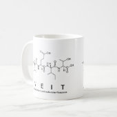Veitペプチド名mug コーヒーマグカップ (正面左)