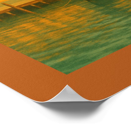 Vejle Denmark Bridge ポスター (角)