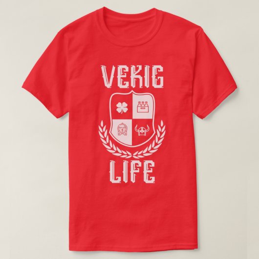 Vekig Life Tシャツ (デザイン正面)