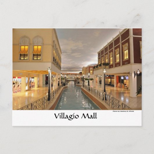 velagio_skylight, Velagio Skylight, Villagio Ma... ポストカード (正面)