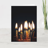 Velas para cumpleaños カード (正面)