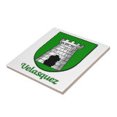 Velasquezファミリーシールド装飾タイル タイル (側面)
