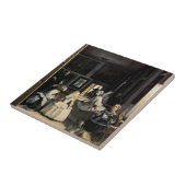 Velasquez著Las Meninas タイル (側面)