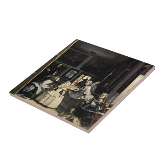 Velasquez著Las Meninas タイル (側面)