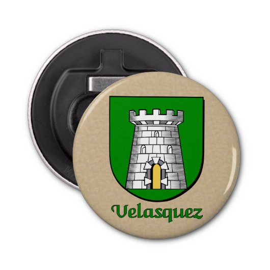 Velasquez Historical Arms Shield 栓抜き (正面)
