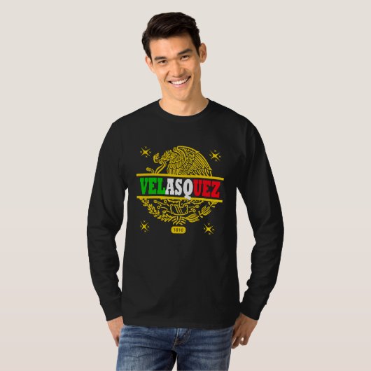 VELASQUEZ MEXICO GOLD Tシャツ (正面フル)