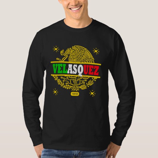 VELASQUEZ MEXICO GOLD Tシャツ (正面)