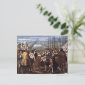 Velazquez-The Surrenderof Breda ポストカード (スタンド正面)