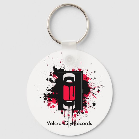 Velcro City Recordsキーチェーン キーホルダー (正面)