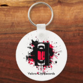 Velcro City Recordsキーチェーン キーホルダー (正面)