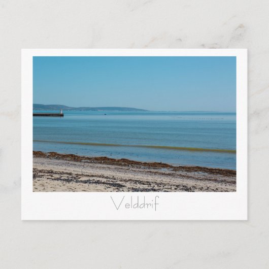 Velddrif Pier Birds海SAはがき ポストカード (正面)