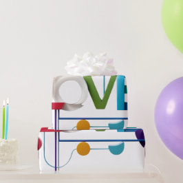 Velentine day gift Paper , Love print  ラッピングペーパー