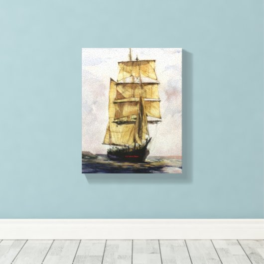 Velero キャンバスプリント (インサイチュ (ウッドフロア))