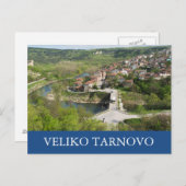 Veliko Tarnovo，ブルガリア ポストカード (正面/裏面)