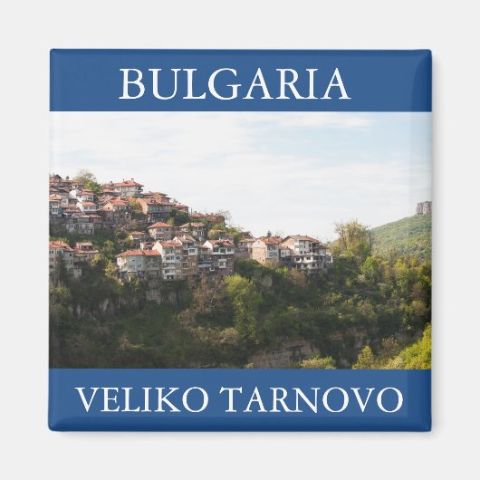 Veliko Tarnovo，ブルガリア マグネット (正面)