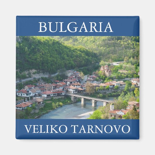 Veliko Tarnovo，ブルガリア マグネット (正面)
