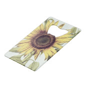 「Velins du Roi Vol.36'からのHelianthus Annuus クレジットカード栓抜き (裏面アングル)