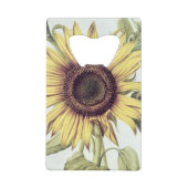 「Velins du Roi Vol.36'からのHelianthus Annuus クレジットカード栓抜き (裏面)