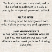 Vellumオーバーレイの標準ほこりっぽい青い背景 招待状