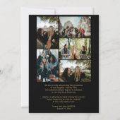 vellumオーバーレイ卒業用フォトベース 案内状 (裏面)